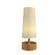 Clean One Light Table Lamp in Teak (486|710112)