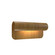 Cascade One Light Wall Lamp in Louro Freijo (486|420609)
