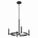 Tolani Four Light Chandelier in Black (12|52426BK)