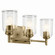 Shailene Three Light Bath in Natural Brass (12|45574NBRCLR)