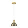Orwell One Light Mini Pendant in Brushed Champagne Brass (62|3306SBCBAB)