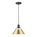 Orwell BLK One Light Pendant in Matte Black (62|3306MBLKBCB)