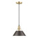 Orwell One Light Pendant in Brushed Champagne Brass (62|3306MBCBRBZ)
