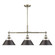 Orwell Three Light Linear Pendant in Aged Brass (62|3306LPABRBZ)