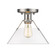 Orwell One Light Flush Mount in Pewter (62|3306FMPWCLR)
