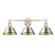 Orwell Three Light Bath Vanity in Pewter (62|3306BA3PWAB)