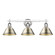 Orwell Three Light Bath Vanity in Chrome (62|3306BA3CHAB)