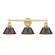 Orwell Three Light Bath Vanity in Brushed Champagne Brass (62|3306BA3BCBRBZ)