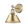 Orwell AB One Light Bath Vanity in Aged Brass (62|3306BA1ABBCB)