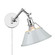 Orwell One Light Wall Sconce in Chrome (62|3306A1WCHDB)