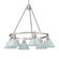 Orwell Six Light Chandelier in Pewter (62|33066PWDB)