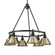 Orwell Six Light Chandelier in Matte Black (62|33066BLKAB)
