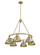 Orwell Six Light Chandelier in Brushed Champagne Brass (62|33066BCBAB)