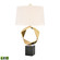 Optical LED Table Lamp in Brass (45|H00199595LED)