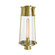 Cone One Light Outdoor Post Lantern in Satin Brass (45|1247SBCL)