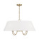 Julia Four Light Pendant in Matte Brass (65|352741MA)