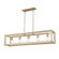 Kimber Five Light Linear Pendant in Modern Brass (62|2075LPMBSLNR)
