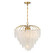 Boa Six Light Chandelier in Warm Brass (51|135086322)