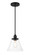 Barwell One Light Mini Pendant in Coal Black (7|568666A)