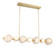 Zill LED Island Chandelier in Lily Gold (7|3597864L)