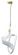 Jaxy One Light Pendant in Gold (29|N9641W)