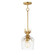 Paloma One Light Pendant in Gold Leaf (16|2871GL)