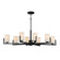 Dart Eight Light Chandelier in Black (16|21288SWBK)