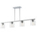 Scoop Four Light Linear Pendant in Polished Chrome (16|21236CLPC)