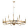 Frankie Nine Light Chandelier in Heritage (16|14499HR)