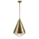 Hargreaves One Light Pendant in Natural Aged Brass (16|10396PRNAB)