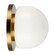 Pizzazz One Light Wall Sconce in Aged Gold Brass (423|S14511AG)