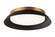 Finley LED Wall Sconce in Matte Black + Aged Gold Brass (423|M12515MBAG)