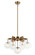 BULBUS Seven Light Pendant in Aged Gold Brass (423|C38107AG)