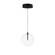 Global LED Pendant in Black (86|E2507118BK)