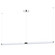 Vanish LED Linear Pendant in Brushed Aluminum (86|E2483775AL)