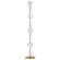 Elysian LED Floor Lamp in Natural Aged Brass (86|E11088124NAB)
