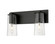 Titus Two Light Vanity in Matte Black (224|8262VMB)