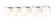 Burk Five Light Vanity in Chrome (224|7465VCH)