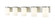 Burk Five Light Vanity in Brushed Nickel (224|7465VBN)