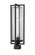 Aura One Light Outdoor Post Mount Fixture in Black (224|5013PHBSBK)