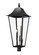 Gannon Five Light Outdoor Post Mount Fixture in Black (224|5008PHXXLRBK)