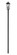 Gannon Three Light Outdoor Post Mount Fixture in Black (224|5008PHBR5009P120BK)