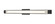 Chase LED Vanity in Matte Black (224|410043WMBLED)