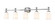 Orion Five Light Vanity in Chrome (224|11025VCH)