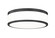 Ballord LED Flush Mount in Matte Black (224|1012F12MBLED)