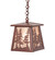 Tall Pines One Light Mini Pendant in Rust (57|66415)