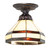 Topridge One Light Flushmount in Mahogany Bronze (57|276096)