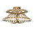 Coyle LED Chandelier in Brushed Brass/Goldtastic (57|274892) Coyle LED Chandelier in Brushed Brass/Goldtastic (57|274892)