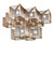 Blackburn LED Chandelier in Brushed Brass (57|271438)