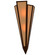 Brum Two Light Wall Sconce in Sepia Brown (57|255793)